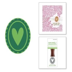 Scalloped Heart - Wax Seal Of The Month (Seal Stamp Only)