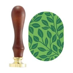 Lush Leaf -Wax Seal Of The Month (Seal Stamp Only) 13 Lush Leaf -Wax Seal Of The Month (Seal Stamp Only) -Woodland Scenics Shop WSOM FEB25 Product 1200x1200 Color