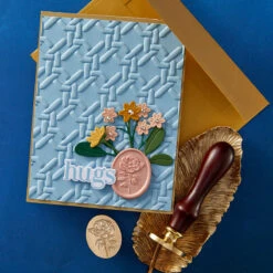 Floral Jewel - Wax Seal Of The Month (Seal Stamp Only) -Woodland Scenics Shop WSOM JAN25 Product 1200x1200 Project 3 96d75458 b869 42af 96cf 8ed901606cac