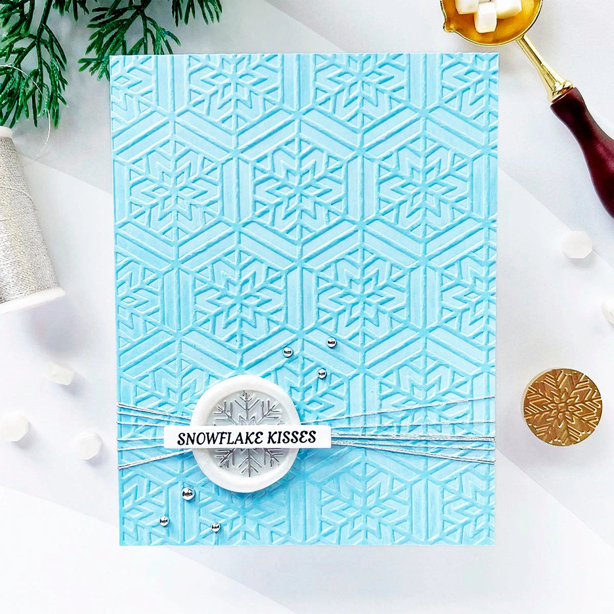 Joyful Snowflake - Wax Seal Of The Month (Seal Stamp Only) 2 Joyful Snowflake - Wax Seal Of The Month (Seal Stamp Only) - Image 2