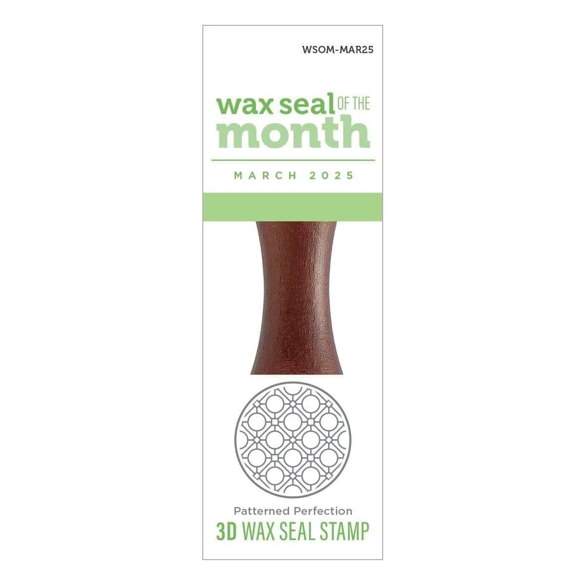 Patterned Perfection -Wax Seal Of The Month (Seal Stamp Only) 10 Patterned Perfection -Wax Seal Of The Month (Seal Stamp Only) - Image 10