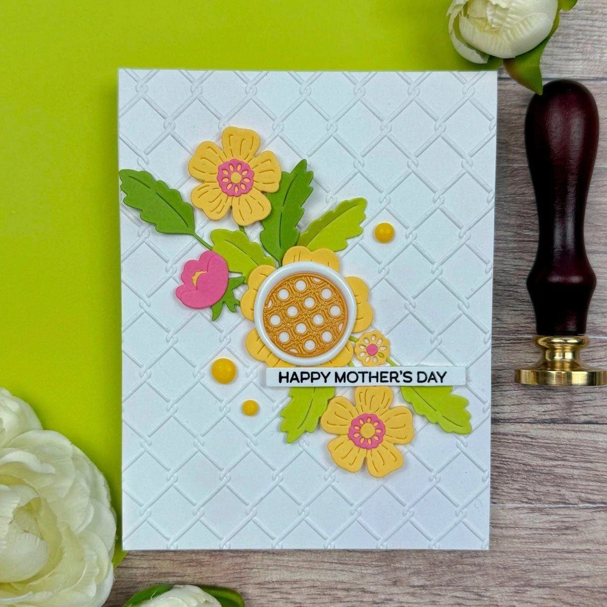 Patterned Perfection -Wax Seal Of The Month (Seal Stamp Only) 2 Patterned Perfection -Wax Seal Of The Month (Seal Stamp Only) - Image 2