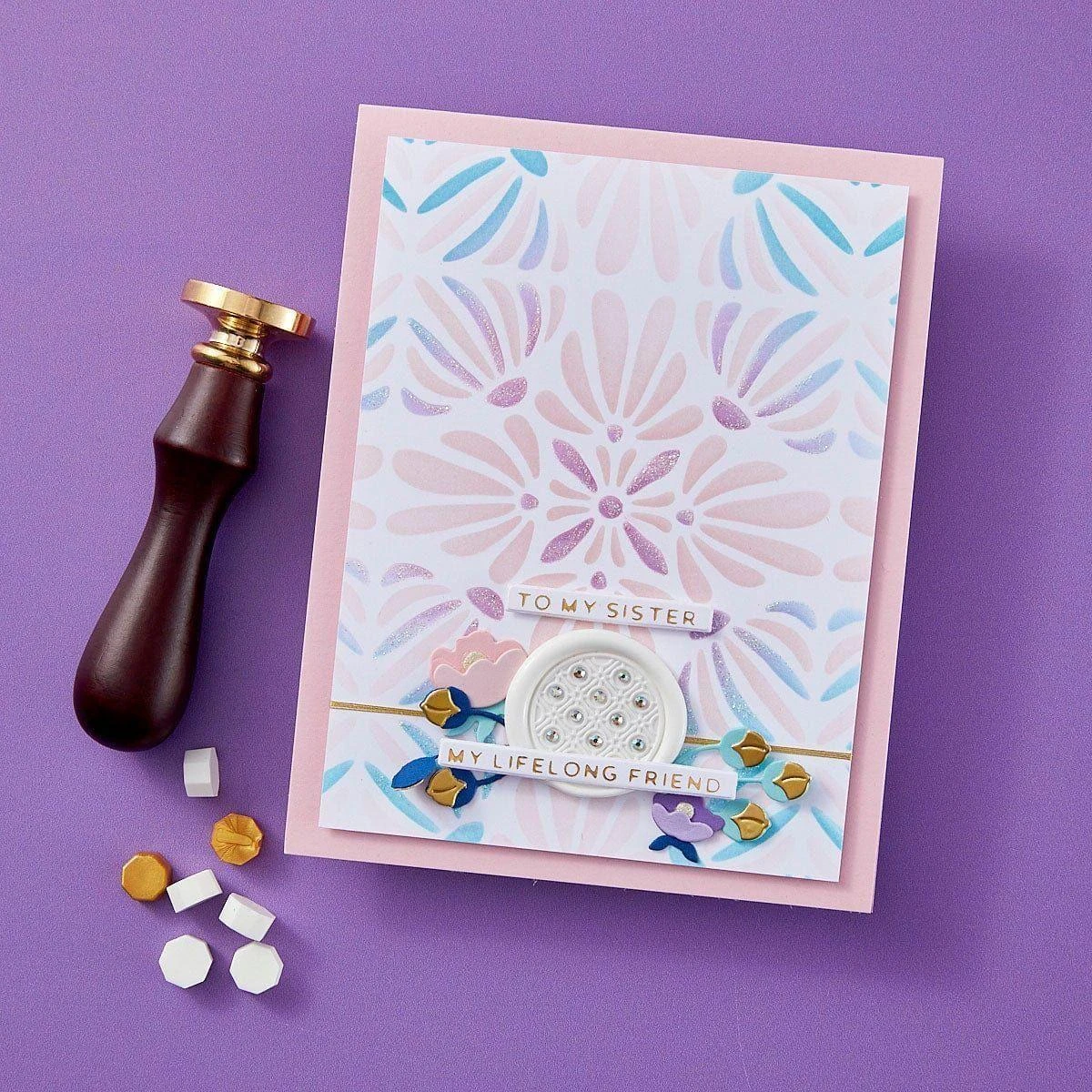 Patterned Perfection -Wax Seal Of The Month (Seal Stamp Only) 6 Patterned Perfection -Wax Seal Of The Month (Seal Stamp Only) - Image 6