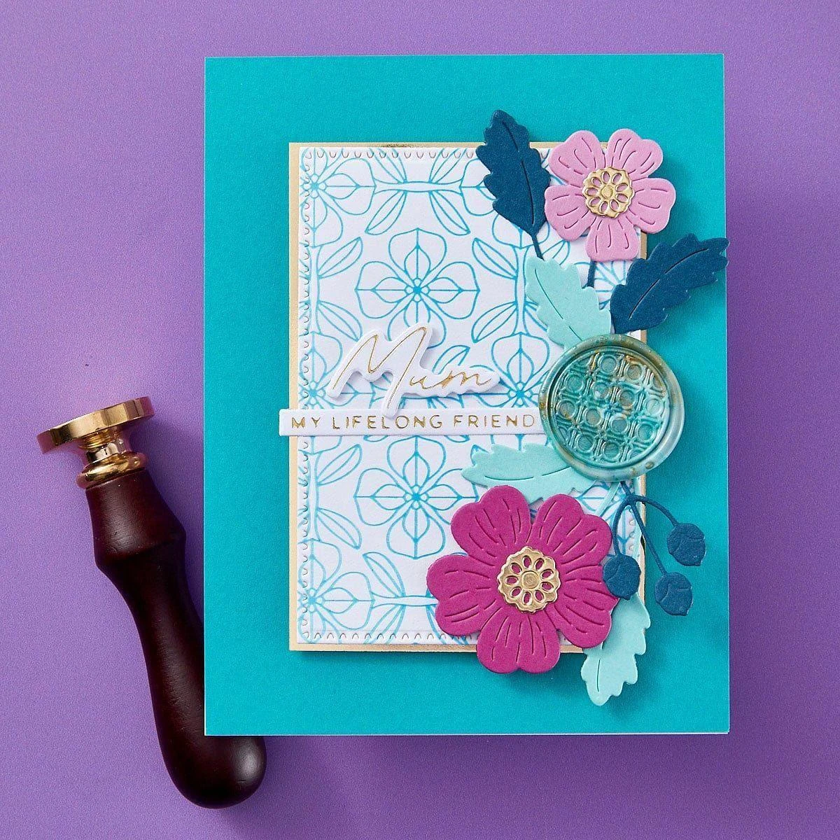 Patterned Perfection -Wax Seal Of The Month (Seal Stamp Only) 7 Patterned Perfection -Wax Seal Of The Month (Seal Stamp Only) - Image 7