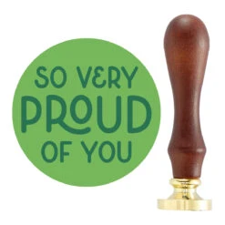 So Proud Of You -Wax Seal Of The Month (Seal Stamp Only) 13 So Proud Of You -Wax Seal Of The Month (Seal Stamp Only) -Woodland Scenics Shop WSOM MAY25 Product 1200x1200 Color