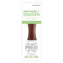 So Proud Of You -Wax Seal Of The Month (Seal Stamp Only) 20 So Proud Of You -Wax Seal Of The Month (Seal Stamp Only) -Woodland Scenics Shop WSOM MAY25 Product 1200x1200 Pac