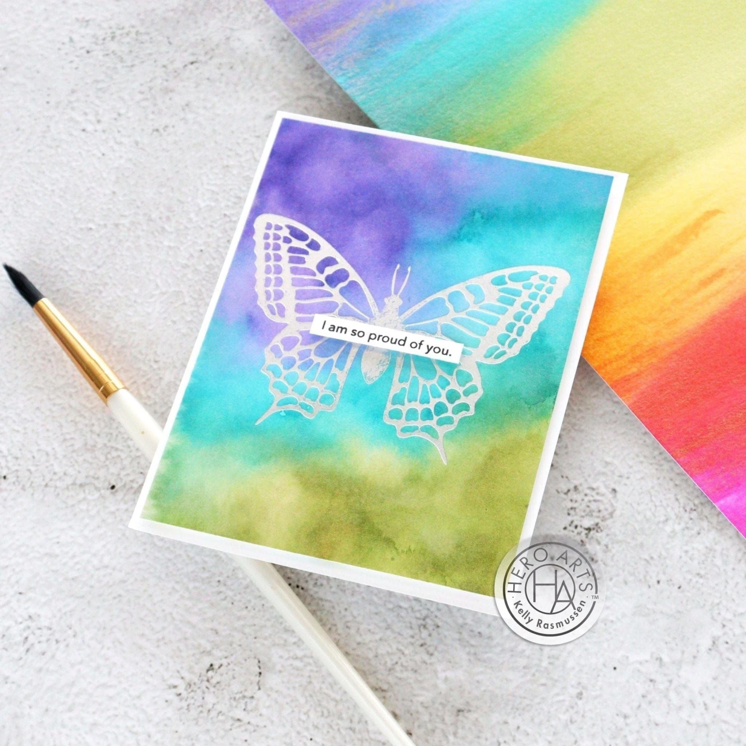 Hero Arts African Violet Reactive Glitz Ink 2 Hero Arts African Violet Reactive Glitz Ink - Image 2