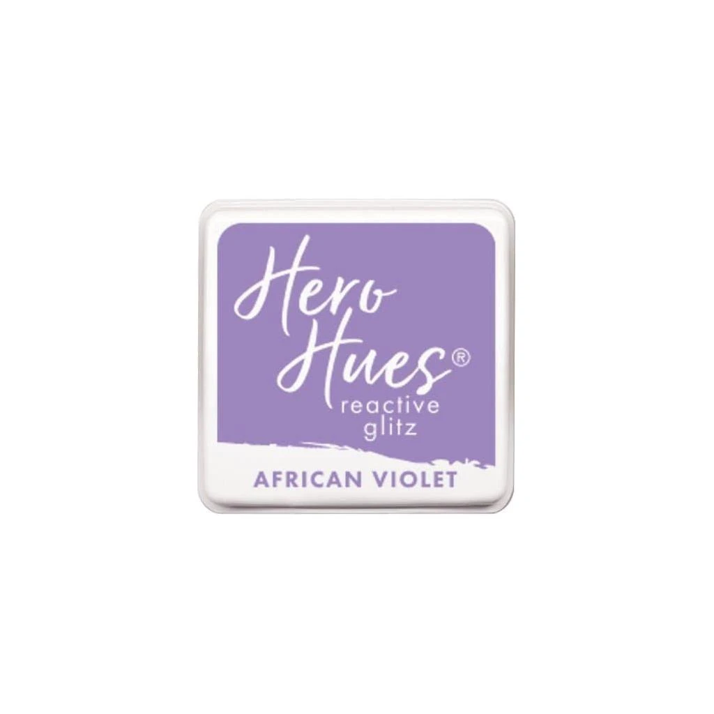Hero Arts African Violet Reactive Glitz Ink 1 Hero Arts African Violet Reactive Glitz Ink