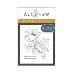 Altenew - Billowing Flower Press Plate