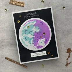 Layered Full Moon Stencil From Celestial Zodiacs Collection -Woodland Scenics Shop celestial zodiac 69120.1624484302.1280.1280