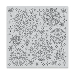 Hero Arts Kaleidoscope Snowflake Bold Prints Stamp