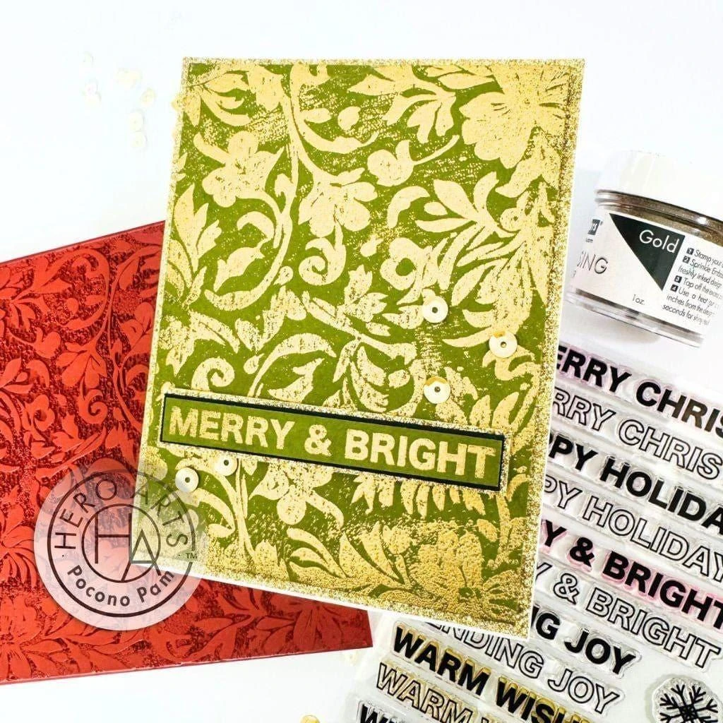 Hero Arts Abstract Poinsettia Bold Prints 5 Hero Arts Abstract Poinsettia Bold Prints - Image 5