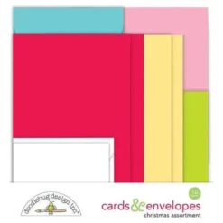 Doodlebug Christmas Assortment Cards & Envelopes
