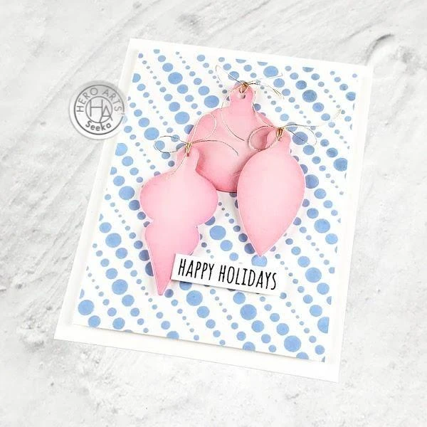 Hero Arts Graphic Lines Holiday Clear Stamp Set 4 Hero Arts Graphic Lines Holiday Clear Stamp Set - Image 4