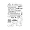 Hero Arts Cozy Study Clear Stamp Set