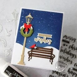 Hero Arts Snowy Street Lamp Fancy Die Set (E) 7 Hero Arts Snowy Street Lamp Fancy Die Set (E) -Woodland Scenics Shop df210 snowy street lamp fancy dies e 929640