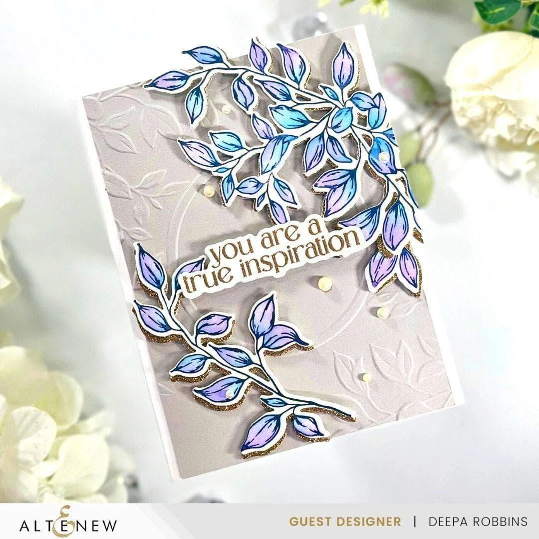 Altenew - Rustling Leaves Press Plate 2 Altenew - Rustling Leaves Press Plate - Image 2