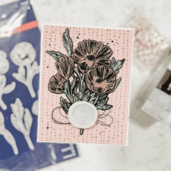 Opal Wax Beads From The Sealed By Spellbinders Collection -Woodland Scenics Shop laurentaylor bp 108flowerstems ws 105opalwaxbeads