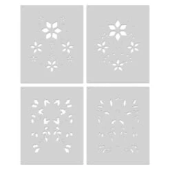 Hero Arts Color Layering Poinsettia Pattern Stencils