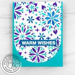 Hero Arts Color Layering Snowflake Stencils -Woodland Scenics Shop sa285 color layering snowflake stencils 499600