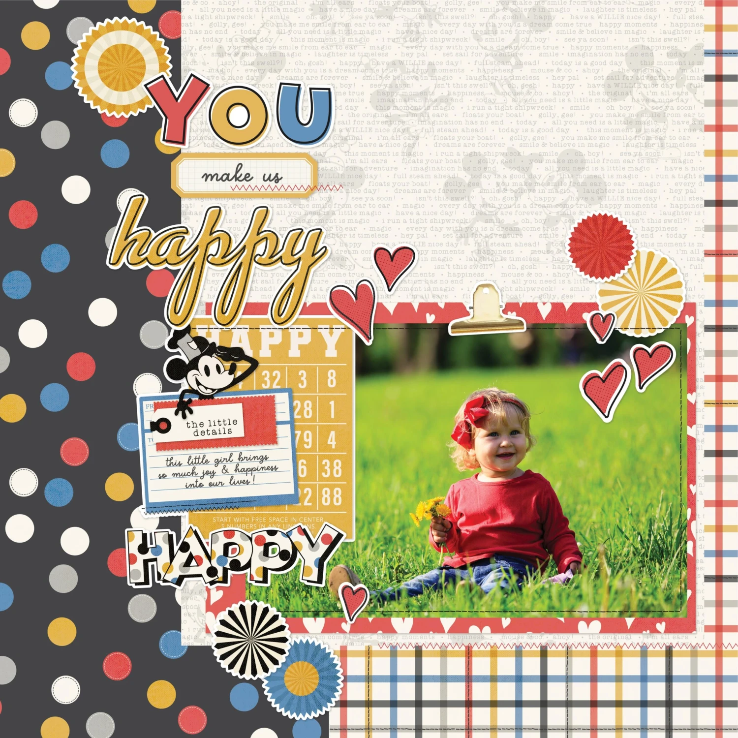 Simple Stories Say Cheese Classic Mouse - Collection Kit 2 Simple Stories Say Cheese Classic Mouse - Collection Kit - Image 2