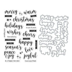 Hero Arts Joyful Christmas Messages Bundle (D)