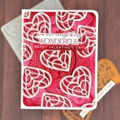 Kaleidoscope Noble Suits Etched Dies From The Jack Of All Trades Collection By Jaycee Gaspar -Woodland Scenics Shop sq hearts01Bare