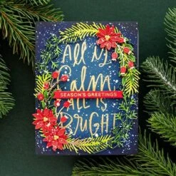 Christmas Wreath Add-Ons Etched Dies From The Beautiful Wreaths Collection By Suzanne Hue -Woodland Scenics Shop yana smakua 2023 Spellbinders Beatiful Wreaths 1sq