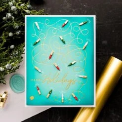A Merry Little Christmas Sentiments Glimmer Hot Foil Plate & Die Set From The De-Light-Ful Christmas Collection By Yana Smakula 23 A Merry Little Christmas Sentiments Glimmer Hot Foil Plate & Die Set From The De-Light-Ful Christmas Collection By Yana Smakula -Woodland Scenics Shop yana smakula 2023 Spellbinders De Light Ful Glimmer Card 1sq
