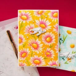 Daisy Shower BetterPress And Stencil Bundle From The Yana's Daisies Collection By Yana Smakula 16 Daisy Shower BetterPress And Stencil Bundle From The Yana's Daisies Collection By Yana Smakula -Woodland Scenics Shop yana smakula 2025 Spellbinders BP 301 Daisy Shower Press Plate BP 298 Card Crafty Hugs Sentiments Card 2sq 1