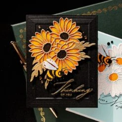 Crafty Hugs Sentiments Press Plate & Die Set From The Yana's Daisies Collection By Yana Smakula -Woodland Scenics Shop yana smakula 2025 Spellbinders S4 1441 Yana s Daisies Etched Dies BP 298 Card Crafty Hugs Sentiments E3D 130 Molded Frame 3D Embossing Folder Card 3sq 5a9cfc0b e80d 4097 8f15 ed2ce3fa981d 1