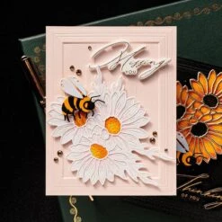 Molded Frame 3D Embossing Folder From The Yana's Daisies Collection By Yana Smakula -Woodland Scenics Shop yana smakula 2025 Spellbinders S4 1441 Yana s Daisies Etched Dies BP 298 Card Crafty Hugs Sentiments E3D 130 Molded Frame 3D Embossing Folder Card 5sq